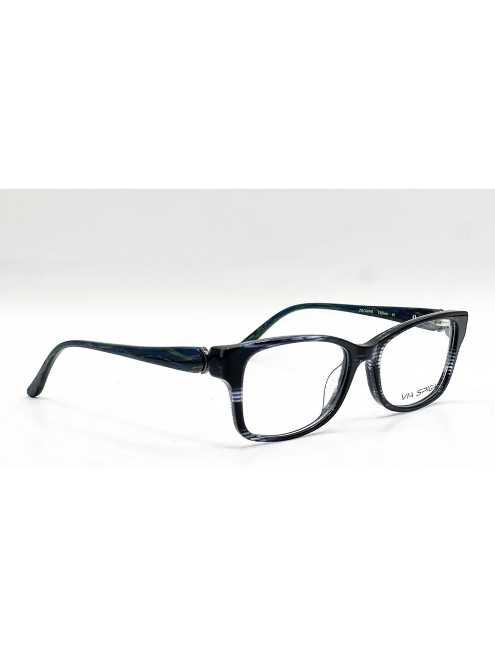 Via Spiga Loretta 790 Navy Authentic Eyeglasses 53-17-125